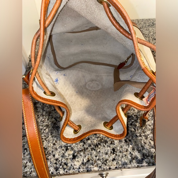 Dooney & Bourke Florentine Leather Drawstring Bag - Picture 7 of 10
